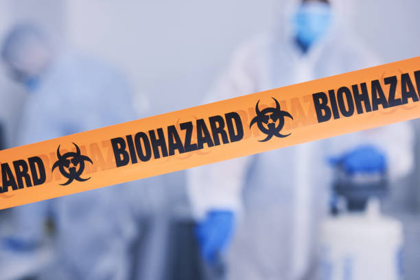 Professional Biohazard technician working in Wiley, GA